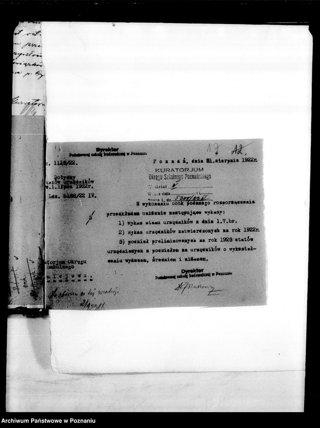 Obraz 20 z jednostki "Ogólne personalne [okólniki wykazy nauczycieli itp..]"