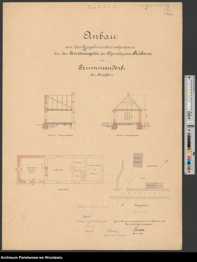 image.from.unit.number "Anbau an das Ziegelmeisterwohnhaus bei der Amtsziegelei des Charitegutes Prieborn in Crummendorf"