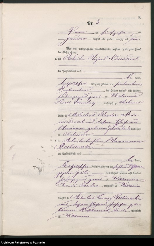 image.from.unit.number "Księga małżeństw"
