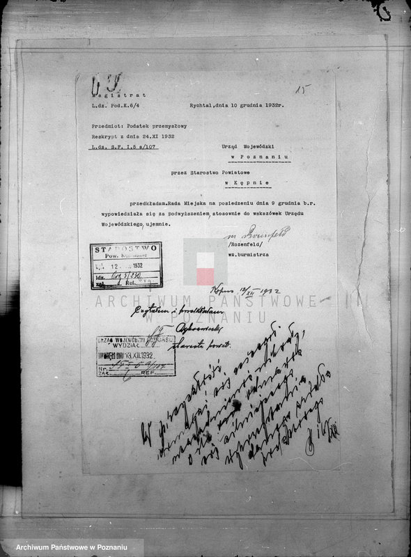 Obraz 20 z jednostki "Daniny Komunalne miasta Rychwał"