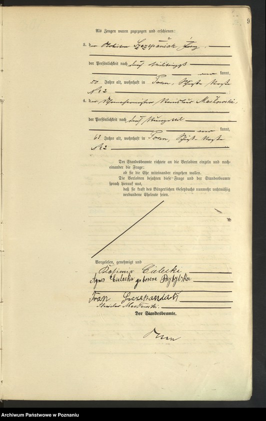 Obraz 11 z jednostki "Księga miejscowa małżeństw tom II [Rejestr główny małżeństw]"