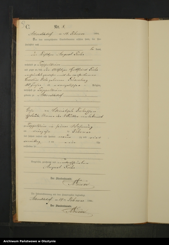 image.from.unit.number "Sterbe-Neben-Register Nr 1 - 49"