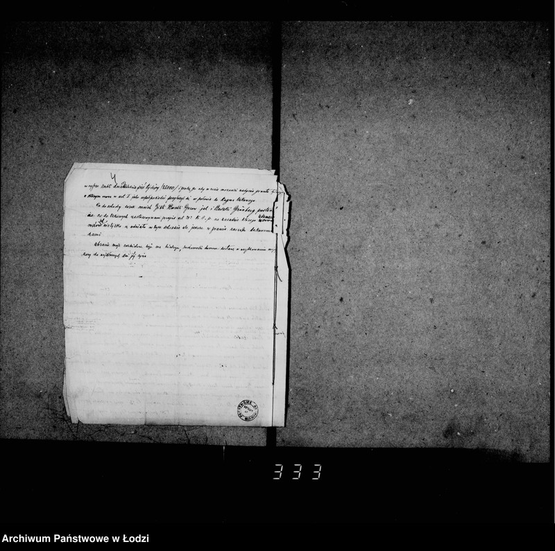 Obraz 5 z jednostki "Akta dotyczące testamentu Syrkina"