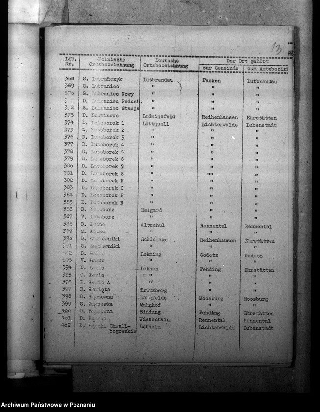 Obraz 18 z jednostki "Zmiany nazw miejscowości w powiecie włocławskim"
