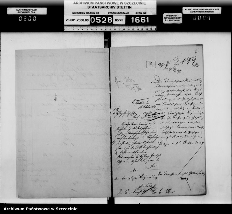 Obraz 7 z jednostki "Einrichtung der Gasbeleuchtung im Schloss, vol. II"