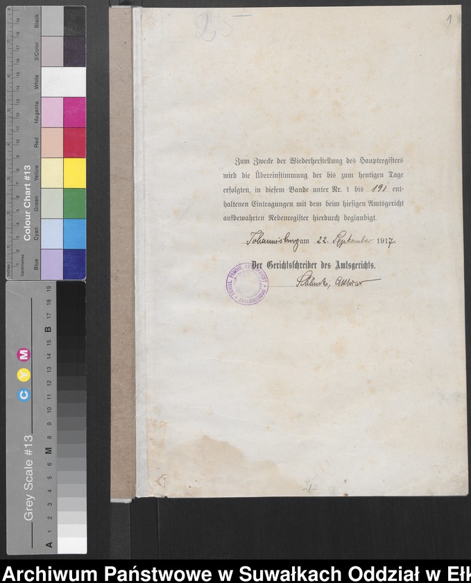 image.from.unit.number "[Geburts-Haupt-Register des Königlichen Preussischen Standes-Amtes Bialla Kreis Johannisburg]"