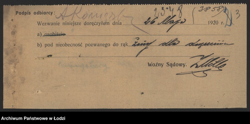 Obraz 5 z jednostki "Szla,a Aron Kenigsberg - sprzedaż manufaktury"