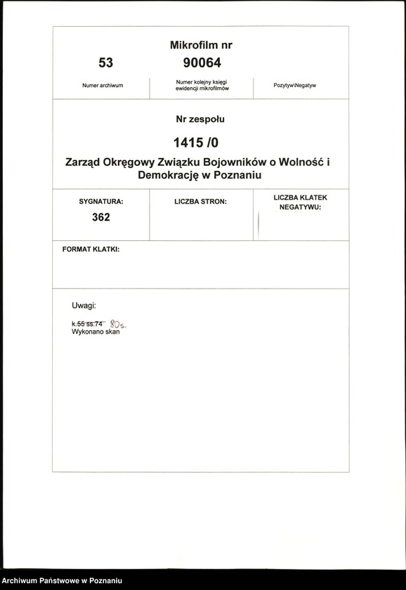 Obraz 5 z jednostki "Relacje i wspomnienia dotyczące powstania wielkopolskiego w Jarocinie i okolicy."