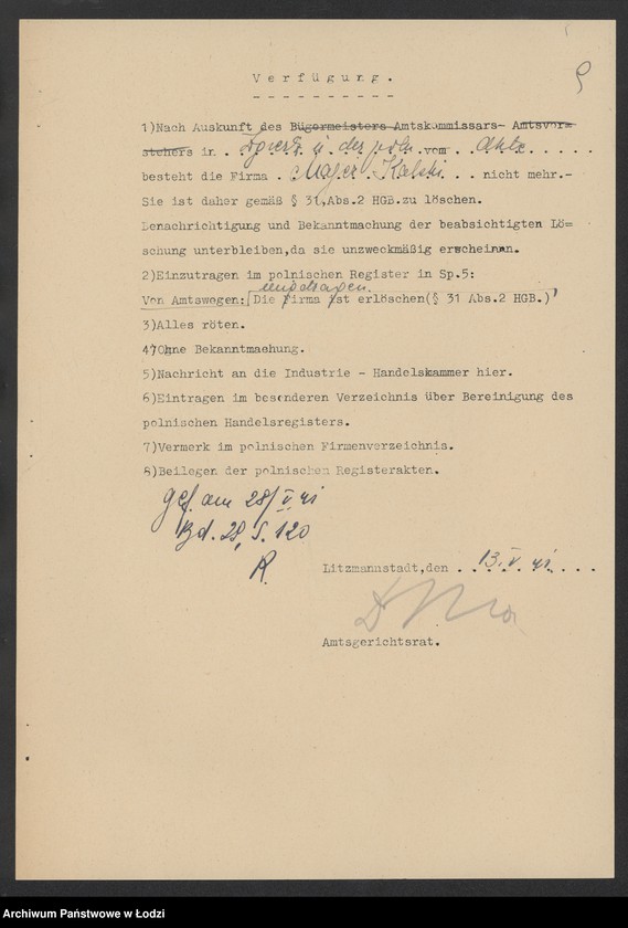 Obraz 11 z jednostki "Majer Kalski – piwiarnia – Zgierz"