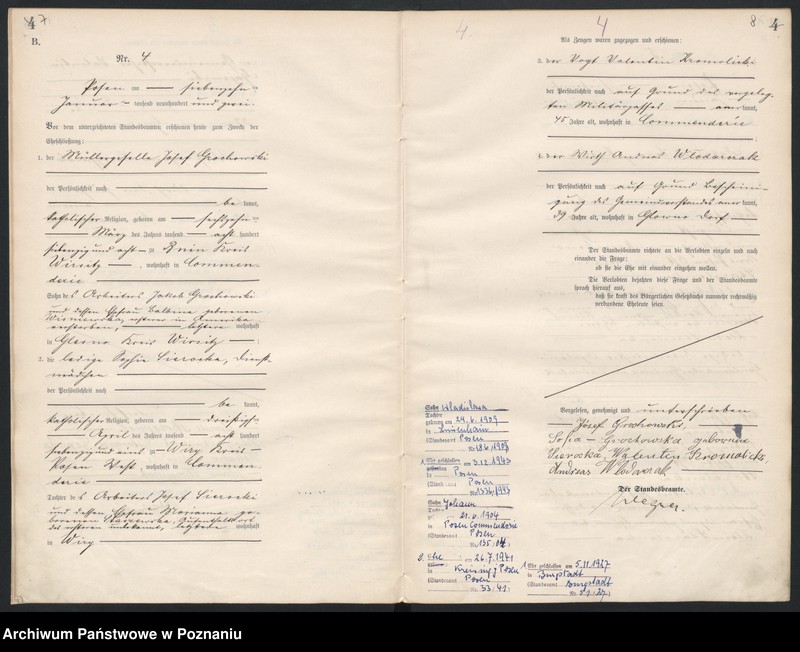 Obraz 6 z jednostki "[Księga małżeństw]"