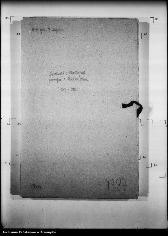 image.from.unit.number "[Kopie ksiąg metrykalnych parafii Mochnaczka Niżna z filią Mochnaczka Wyżna (dekanat Muszyna)]"