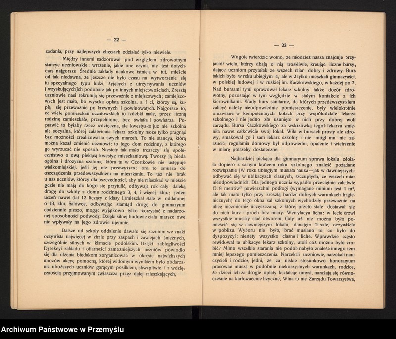 image.from.unit.number "II Sprawozdanie Dyrekcji Prywatnego Gimnazjum im. J. Słowackiego w Czortkowie za rok szkolny 1910/11"