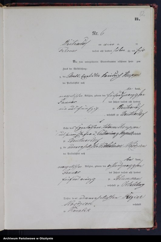 image.from.unit.number "Heiraths-Haupt-Register Nr 1 - 52"