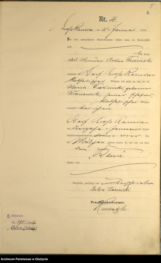 image.from.unit.number "Geburts-Haupt-Register Nr 1 - 83"