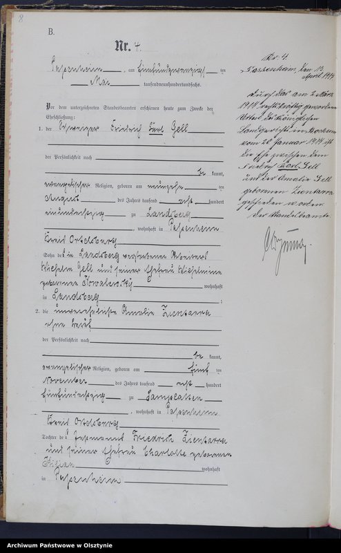 image.from.unit.number "Heirats-Haupt-Register Nr 1 - 6"