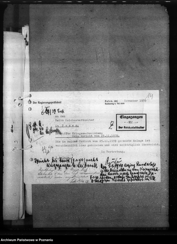 Obraz 18 z jednostki "Różne zarządzenia i korespondencja w sprawach gospodarczych"