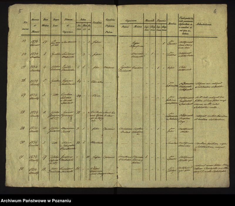 Obraz 6 z jednostki "Księga zgonów"