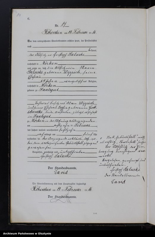 image.from.unit.number "Sterbe-Neben-Register Nr 1 - 150"