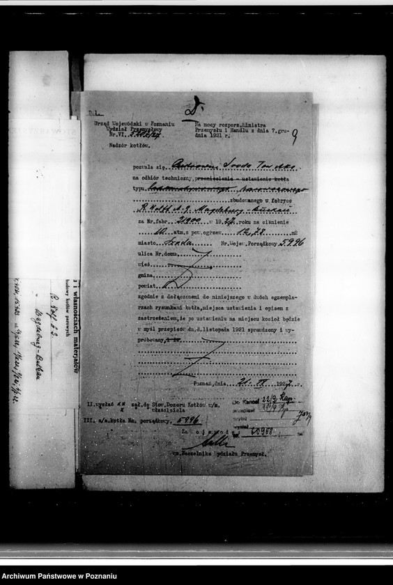 Obraz 13 z jednostki "Cukrownia w Środzie Towarzystwo Akcyjne Nr woj. 5996"