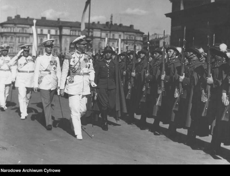 image.from.unit.number "Wizyta oficjalna króla Rumunii Karola II i rumuńskiego następcy tronu księcia Michała w Polsce"