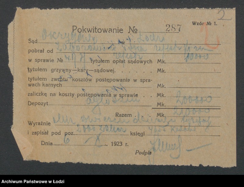 Obraz 4 z jednostki "Mikołaj Zaborowski i S-ka- handel wyrobami tytoniowymi"