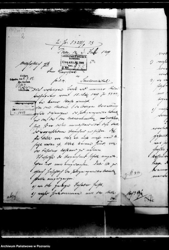 Obraz 6 z jednostki "Die Austellung und Versongung der Kommunalbeamten der Stadt Santomischel"