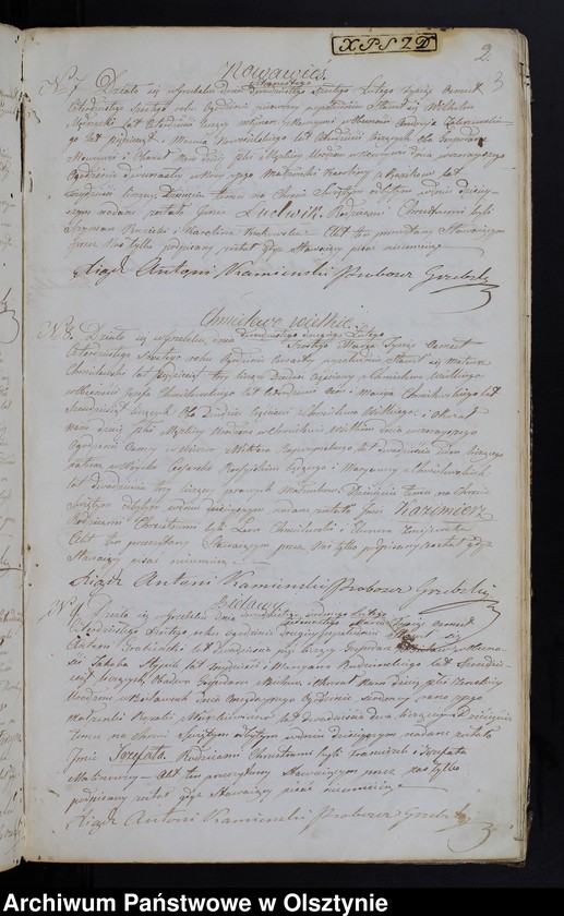 image.from.unit.number "Duplikat Aktów Urodzenia, Zaślubień, Zeyścia Parafii Grzebskiey za Rok 1846"