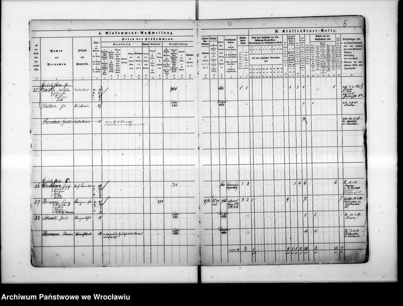 image.from.unit.number "Klassensteuerrolle nebst Eikommens - Nachweisung"