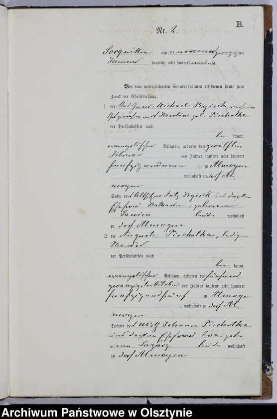 image.from.unit.number "Heiraths-Haupt-Register Nr 1 - 28"