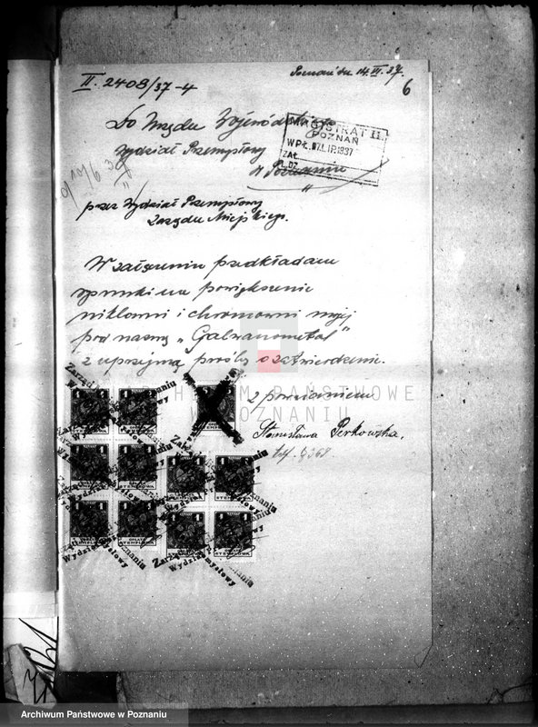 Obraz 10 z jednostki "Zatwierdzenie projekt urządzenia niklowni i chromowni Galwanometal St. Perkowska w Poznaniu"