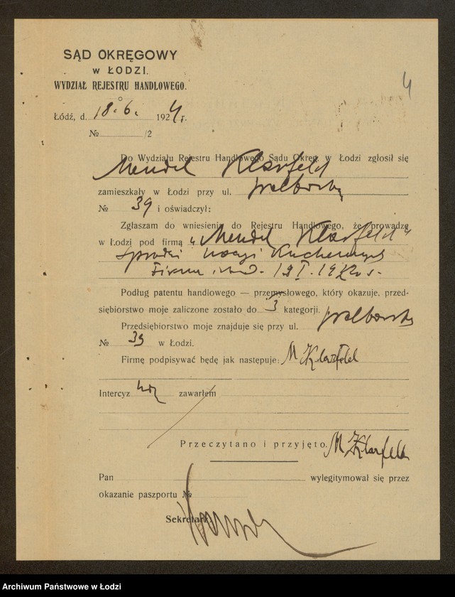 Obraz 6 z jednostki "Mendel Klarfeld- sprzedaż naczyń kuchennych"