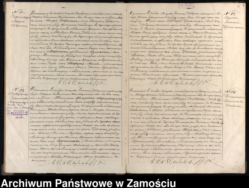 image.from.unit.number "Akta urodzeń, małżeństw, zgonów"