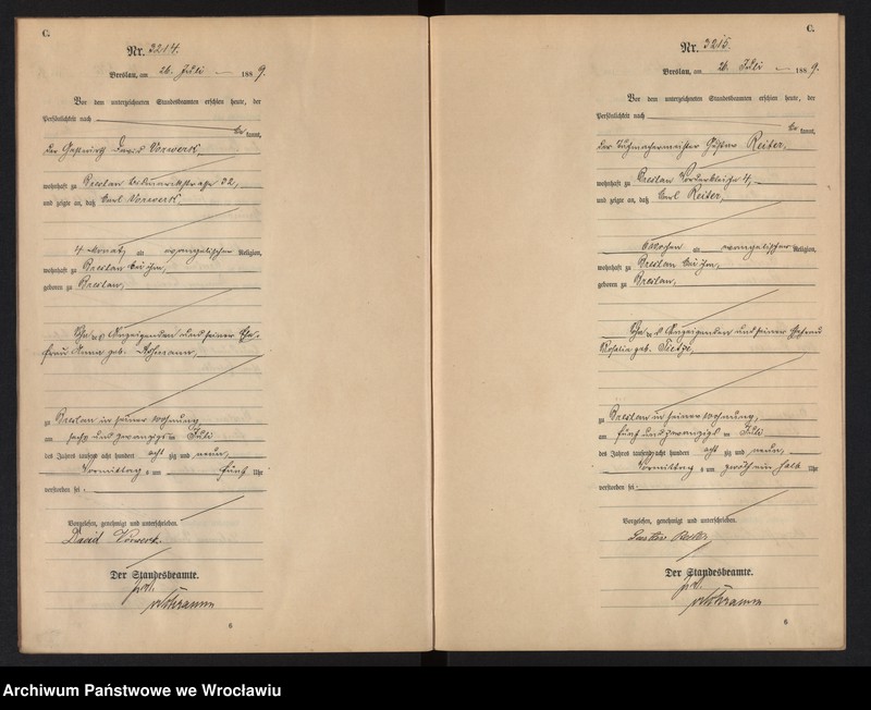 image.from.unit.number "Sterbe-Haupt-Register Breslau I 1889 Band 9"