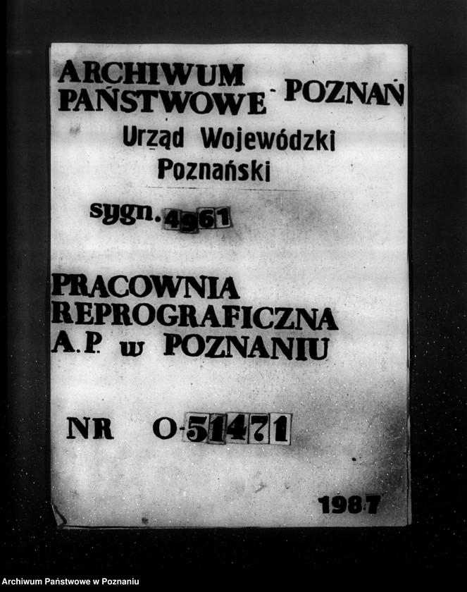 Obraz 1 z jednostki "Zatwierdzenie zakładu przemysłowego /wytwórni musztardy/ "Stenomy" w Poznaniu"