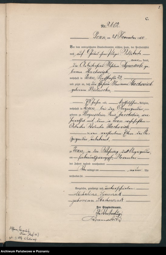 Obraz 6 z jednostki "Księga miejscowa zgonów"