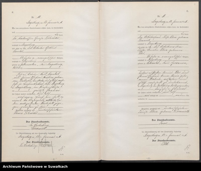 image.from.unit.number "[Sterbe-Neben-Register des Preussischen Standes-Amtes Angerburg Kreis Angerburg]"
