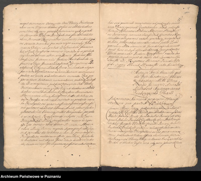 Obraz 9 z jednostki "Prothocollum officii consularis civitatis Posnaniae."