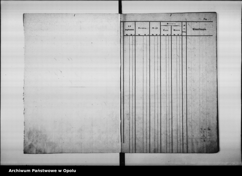 Obraz 6 z jednostki "Rechnung über Einnahme und Ausgabe bei der Kämmerey - Casse zu Oppeln pro 1837."