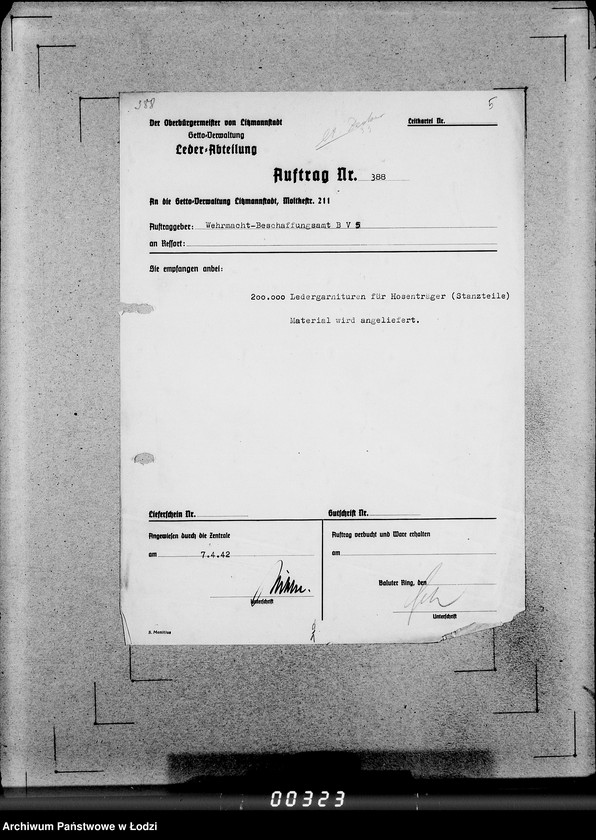 Obraz 9 z jednostki "388-437 Hosenträger, Patten.Auslieferung"