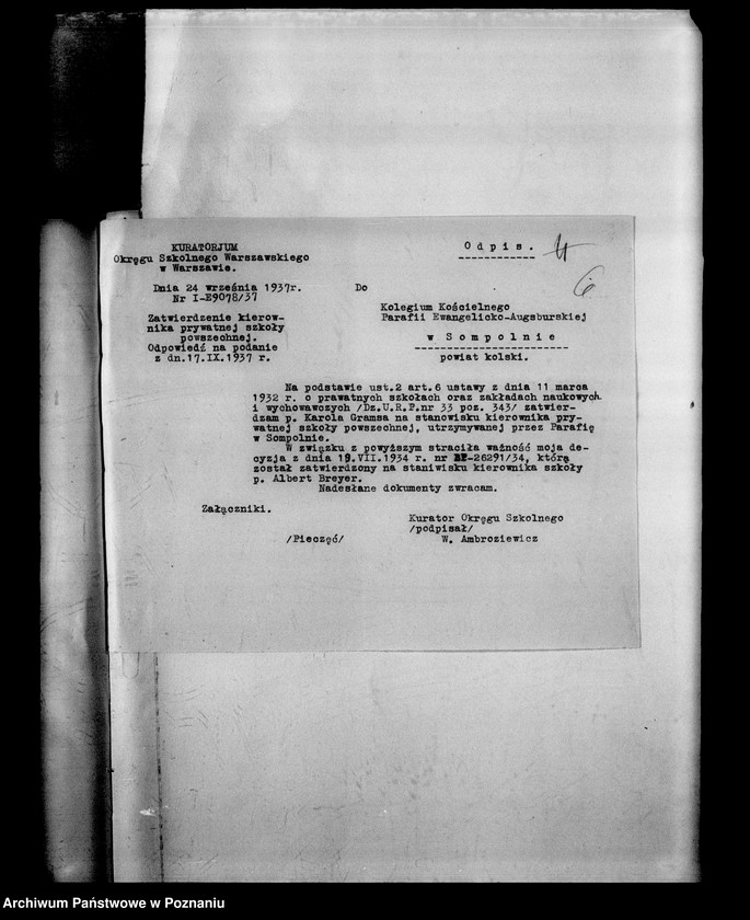 Obraz 10 z jednostki "Prywatna Szkoła Powszechna z niemieckim językiem nauczania Sompolno"