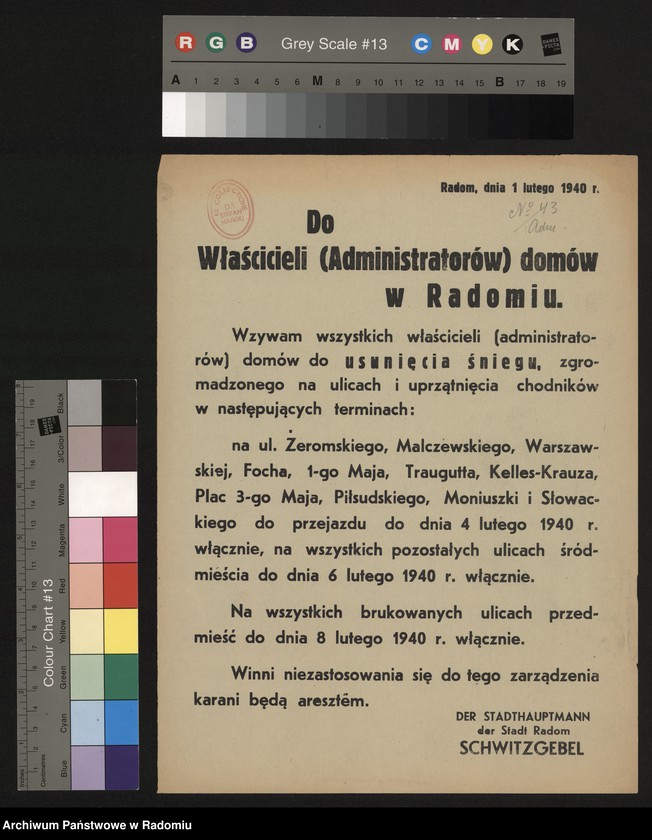 Obraz 9 z kolekcji "Mróz, śnieg i lód. Zima w archiwalich!111"