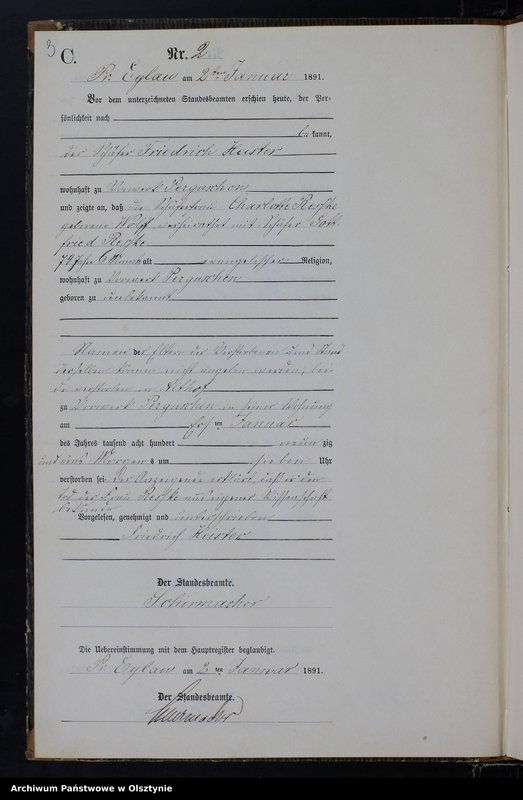 image.from.unit.number "Sterbe-Neben-Register Nr 1 - 23"