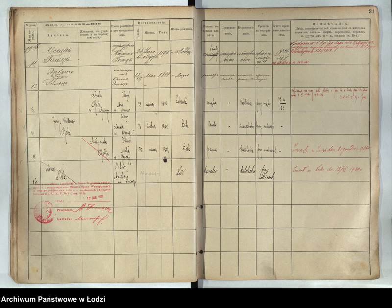 image.from.unit.number "[Księga ludności stałej m. Łodzi guberni piotrkowskiej - Dzielnicy Stara Wieś nr domu 19-28]"