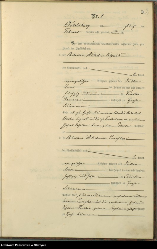 image.from.unit.number "Heiraths-Haupt-Register Nr 1 - 10"