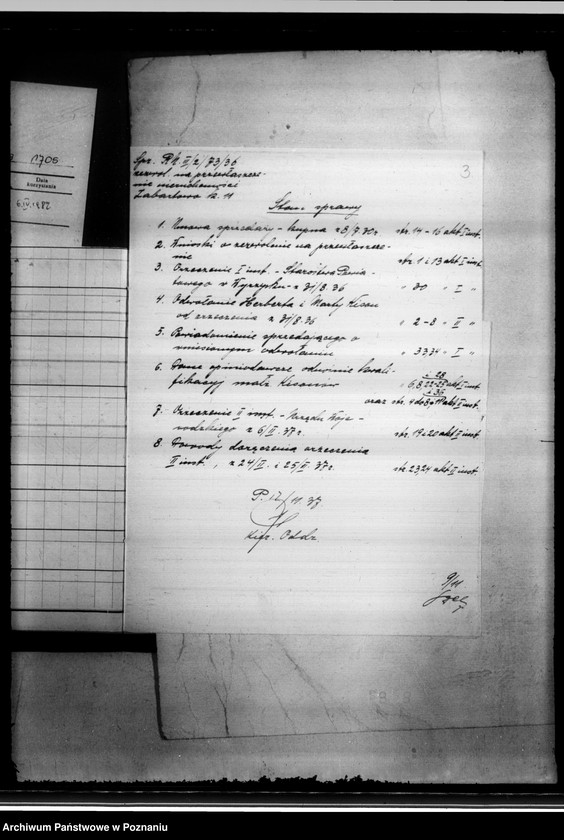 Obraz 7 z jednostki "Herbert i Maria Kisonowie Skarga do N.T.A. na decyzję Wojewody Poznańskiego z dnia 6.II.1937 r. odmowa na przewłaszczenie"