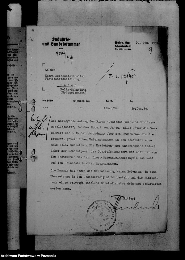 Obraz 13 z jednostki "Bewachungsgewerbe"