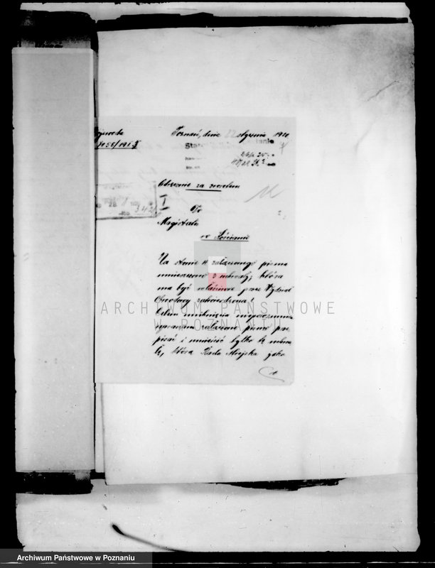 Obraz 11 z jednostki "Członkowie magistratu i radni miasta Kościana /wprowadzenie w urzędowanie, skargi, zażalenia itp./"