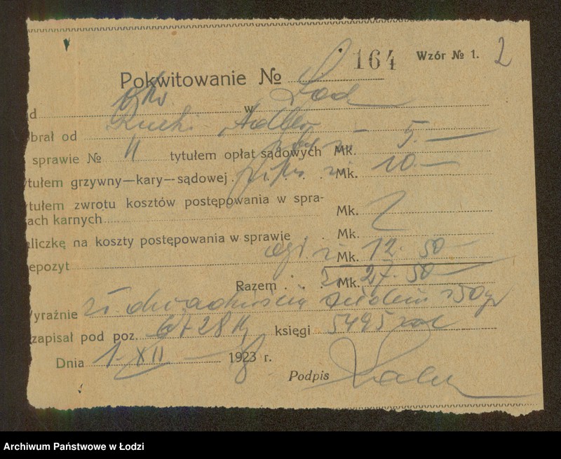 Obraz 4 z jednostki "Ruchla Adler – sprzedaż mięsa"