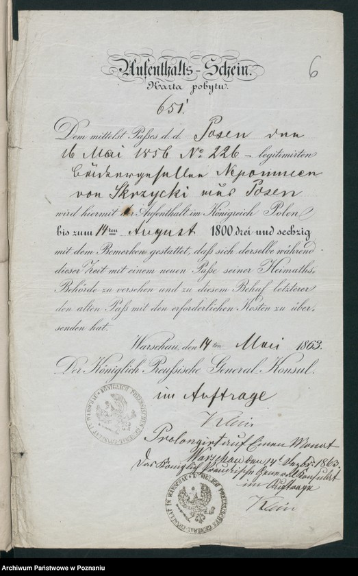 Obraz 10 z jednostki "A. betr. den Eduard von Skrzycki"