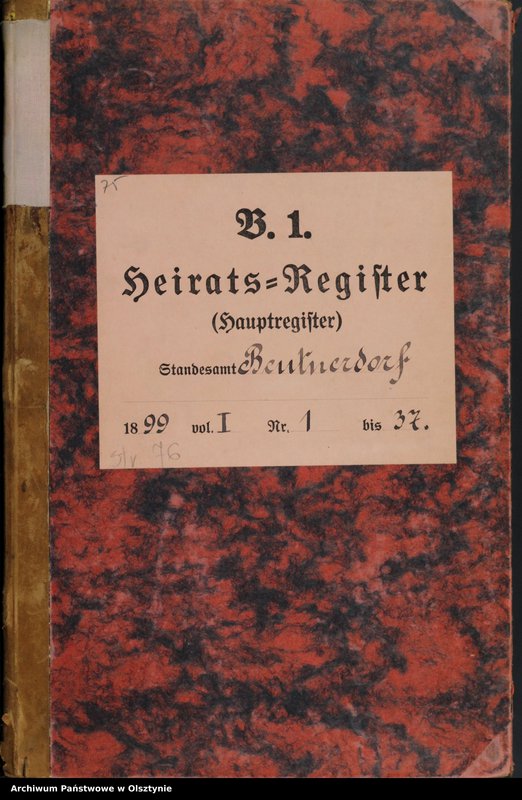 image.from.unit.number "Heiraths-Haupt-Register Nr 1 - 37"